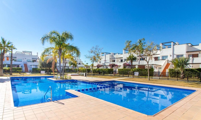 Alhama de Murcia Apartment | This beautiful first floor apartment has a small garden area, a fanstastic terrace and shortly you w