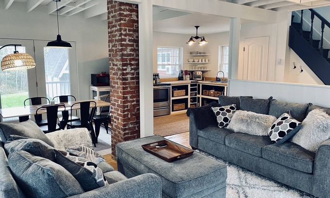 Fort Kent Mills House | This cozy home is the perfect location for your next getaway.