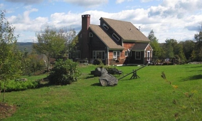 Jacksonville Cabin | This is it! Fabulous Vermont Cabin w/25 Acres to Explore! Spectacular Views!n