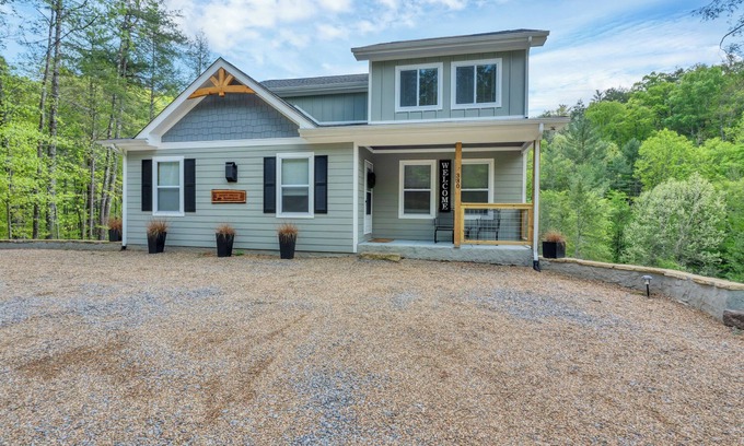 Townsend House | This newly built home has much to offer! hot-tub , fenced in back yard .