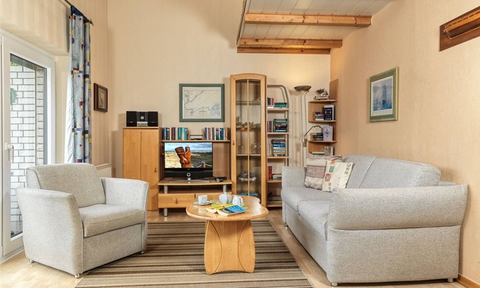 Kaltenhof House | This semi-detached holiday home is located on a plot of over 600m², fenced in wi