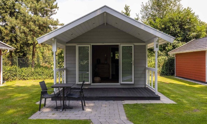 Oirschot Ski Chalet | Tiny House in Brabant with Cozy Terrace