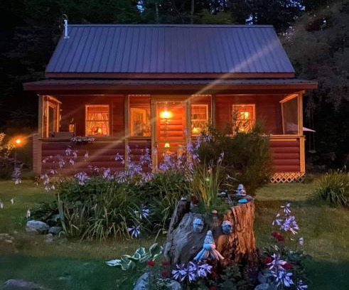 Gloversville House | Tiny Whimsical House Cabin Adirondacks, NY
