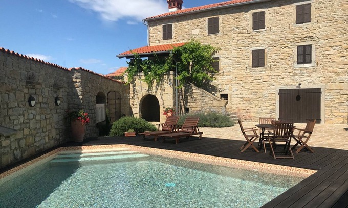 Koper House | Topolovec historic Istrian rustic villa on the hilltop of Slovenia coast