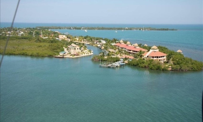 Placencia Condo | TOURISM GOLD STANDARD - Sunset Pointe 2nd floor Private Waterfront Paradise