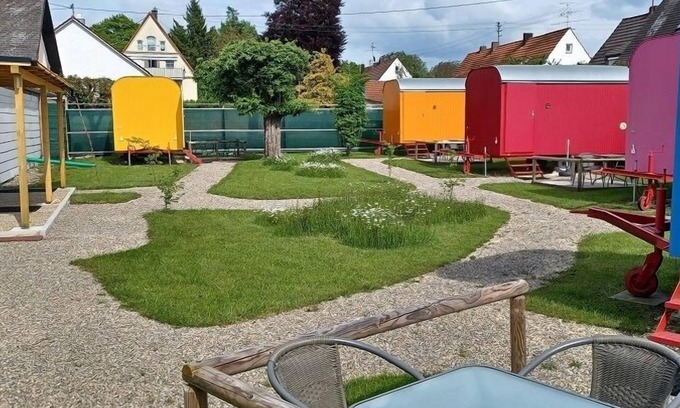 Offingen Apartment | Trailer 7,5qm w. Terrace