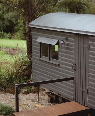 Alstonvale Apartment | Train Carriage Tiny Home in the Byron Hinterland