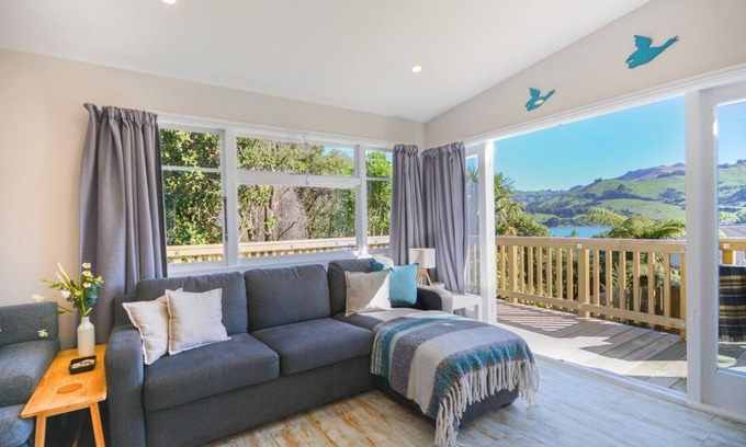 Duvauchelle Apartment | Tranquil Bay Family Retreat | Relax, Recharge