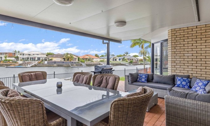 Banksia Beach House | Tranquil Canal Front Holiday House