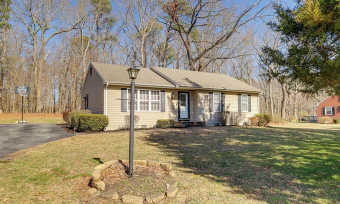 Delmar House | Tranquil Delmar Home ~ 7 Mi to Salisbury!