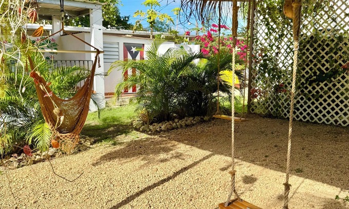 Aguadilla House | Tranquil Garden Retreat with Fruit Trees Near Aguadilla’s Most Popular Beaches