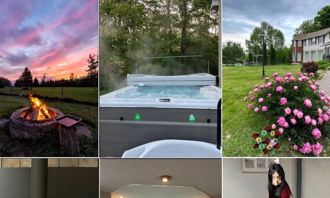 Lindsay Villa | Tranquil Luxury Getaway 10-Acre with Hot Tub/Pool also on Air B&B