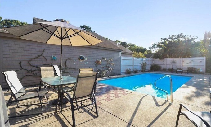 Mews Village House | Tranquil New Seabury Escape w/Heated Private Pool and Central AC RPAM008