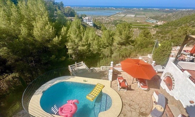 Monte Pego House | Traumhaftes Ferienhaus mit Meerblick, Pool und Charme- Nur 8 Min. Zumm Strand