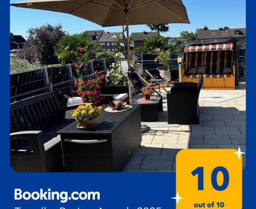 Euskirchen Apartment | Traveller Awards 2025 - Nordeifel FW 75 m2 mit 50 m2 Terasse- Thermen-Badewelt, Phanasialand, Köln, Bonn, Eifelwanderung oder nur mal so zum entspannen