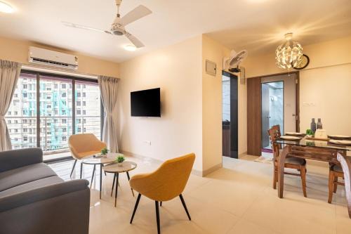 Bandra East Apartment | Treat Homes Service Apartment in BKC Sindhuratna 701