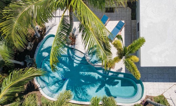 Pompano Isles House | Tropical Breeze and Palm Trees