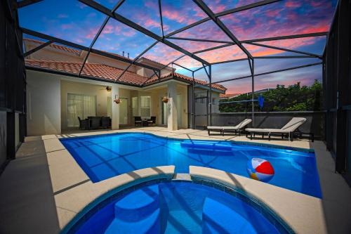 Tuscan Hills Villa | Tuscan Hills Retreat near Disney with pool and PS5 game loft