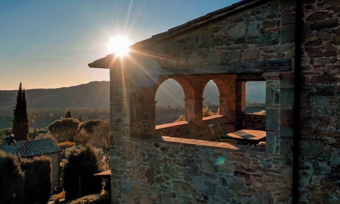 Torre A Castello Condo | Tuscany apartment with panoramic view terrace - Podere Argena