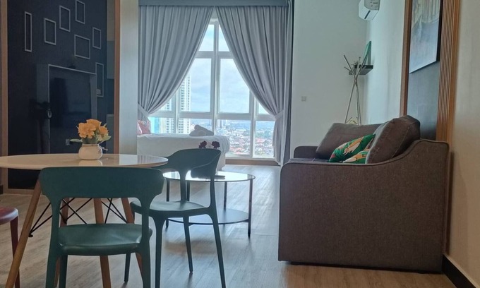 Taman Abad Condo | Twin Galaxy Minimalist Studio 2-4Pax CIQ JB Town