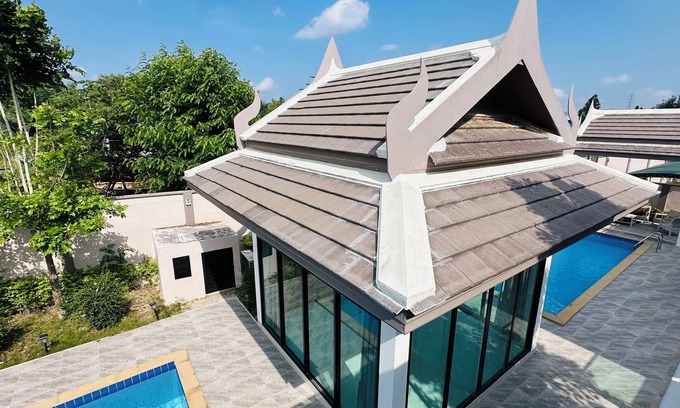 Na Chom Thian House | Twins Pool villa in Pattaya@jomtien beach