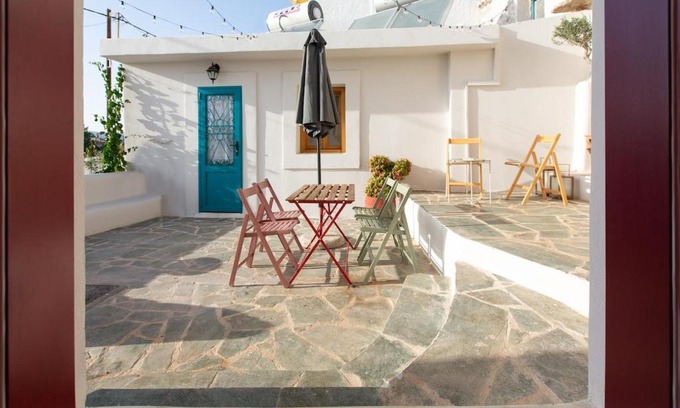 Drepano Apartment | Two beautiful rooms & 1 large Patio