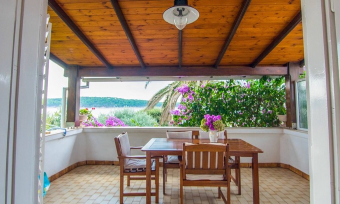 Rab Apartment | Two bedroom apartment near beach Barbat, Rab (A-14884-a)