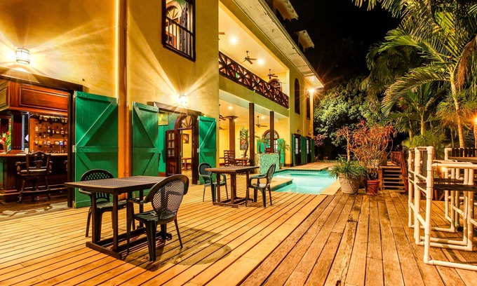 Bullet Tree Falls House | Two Riverfront Suites with Shared Infinity Pool, Balcony Views, WiFi, AC - Dogs OK