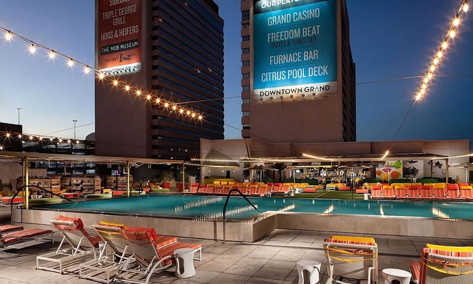 Downtown Las Vegas House | Ultimate Las Vegas Getaway! Two Convenient Units with City View, Swimming Pool!