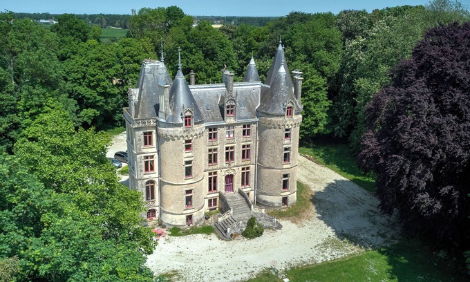 Picauville House | Unique French Castle in a Private Natural Park