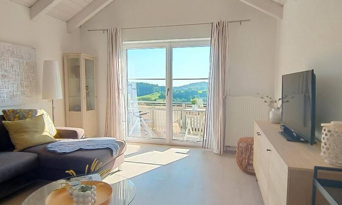 Sankt Englmar Apartment | Unique vacation apartment (90sqm) in a quiet location with east and south-facing balconies and Finnish sauna