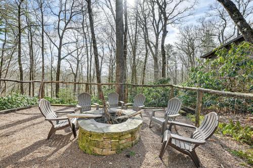 Highlands House | Updated Highlands Cottage with Deck and Fireplace!