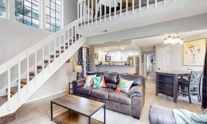 Aurora Hills House | Updated Two + loft Bed with Three King Beds, Loft & Two Baths, Corporate Housing