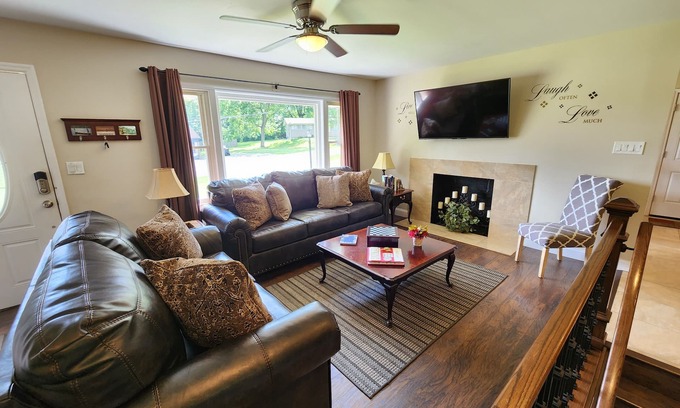 Fairfield House | Upscale 5 private star home for families or business trips