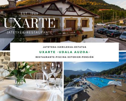 Mondragon House | Uxarte -Alojamiento, restaurante y piscinas