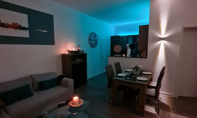 Edewecht Apartment | Vacation apartment "Bei von Seggern's" at the village square Friedrichsfehn with terrace
