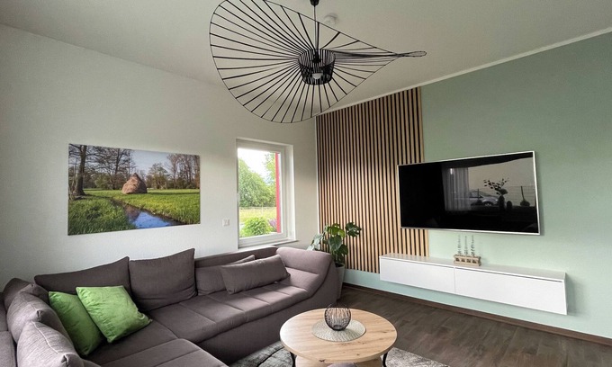 Werben Apartment | Vacation apartment on the Gurkenradweg with terrace