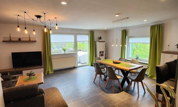 Zueschen Condo | Vacation apartment Waldblick