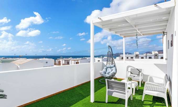 Punta Mujeres House | Vacation Home Casa Alvaria with Mountain View, Sea View, Wi-Fi & Terraces
