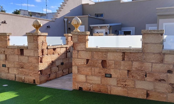 Torchiarolo House | Vacation home from Pino "A "withSalaRelaxEsalaFitness canHost 4+1 ChildDAcot