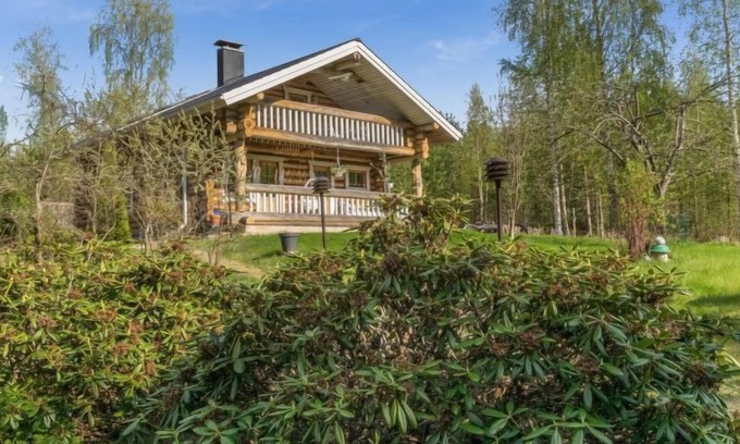 Hiukkajoki House | Vacation home Luonnonhelma in Punkaharju - 8 persons, 1 bedrooms