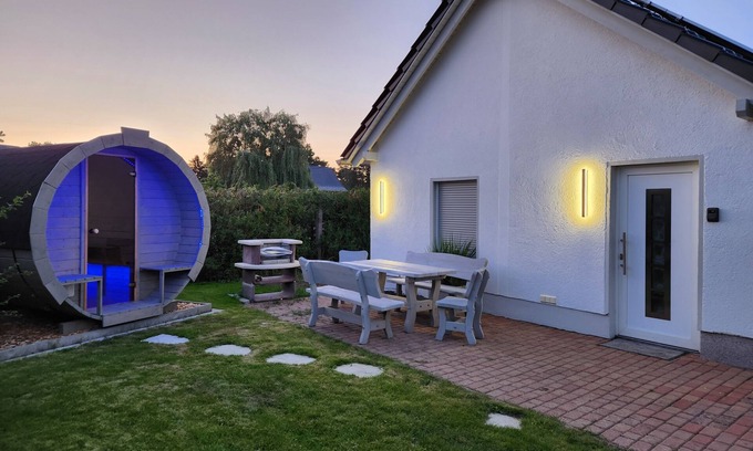 Grambin House | Vacation home with sauna fenced, great for vacation with dog near the beach.