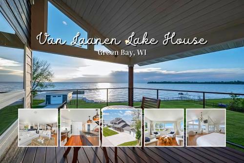 Green Bay House | Van Laanen Lake House - Luxury Bayfront Home with Canoe & Lambeau Views