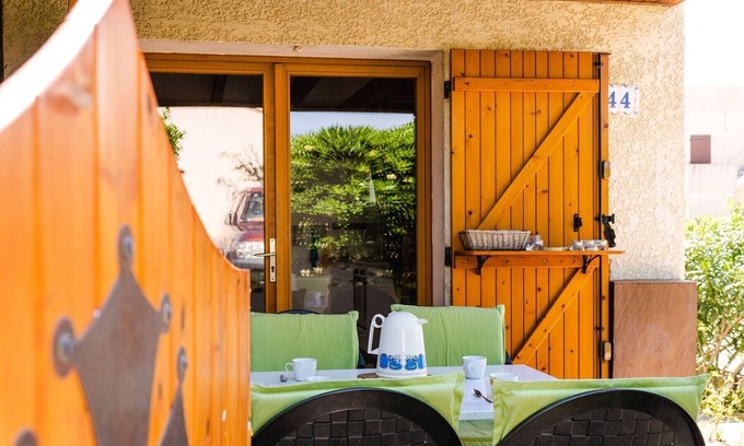 Foulquines House | VC 44 : Studio 4 people in Narbonne-Plage with common pool