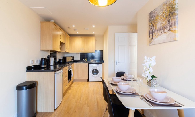 Hoddesdon Apartment | Velvet 1-bedroom penthouse, Clockhouse, Hoddesdon