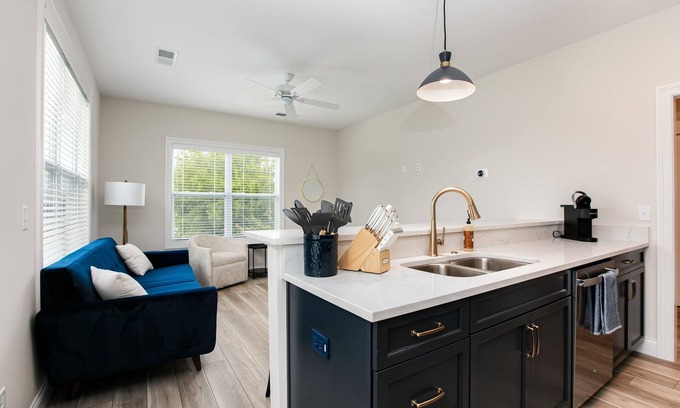 Northeast South Bend House | Victory Views Estate: Luxury Guest Loft