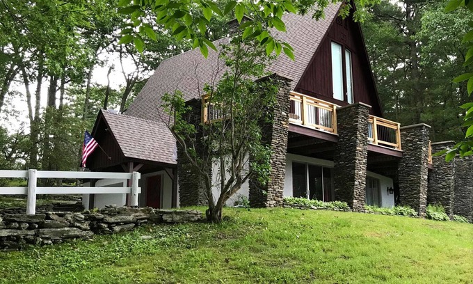Wells Ski Chalet | Views!-Spacious 3-floor Custom Chalet. 18 acres. Ski most resorts within an hour