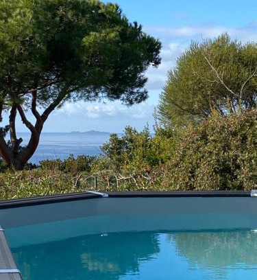 Molini Villa | Villa 180 m2 vue Mer Piscine Climatisée Grand jardin 5000 m2 cloturé Calme