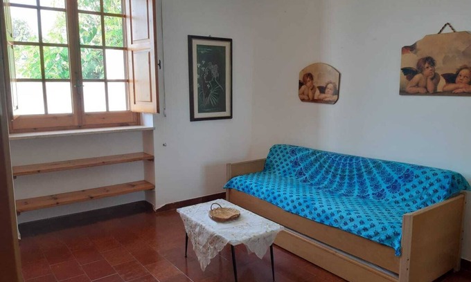 Porto Tricase Apartment | Villa Aliaksandra swimming pool and garden in Tricase Porto. In front of the sea