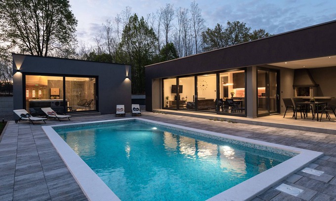 Zupanici Villa | Villa Alison Deluxe for 4 + 2 near Labin - Rabac with heated pool & spa